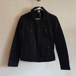 GUC black J.Crew jacket, size medium